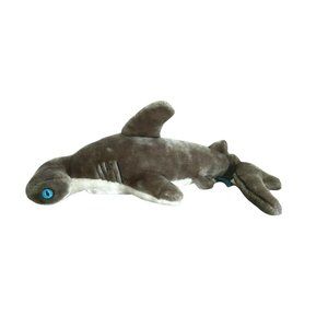 Adventure Newport Aquariums Hammer Head Shark 22" Plush Gray Stuffed Animal
